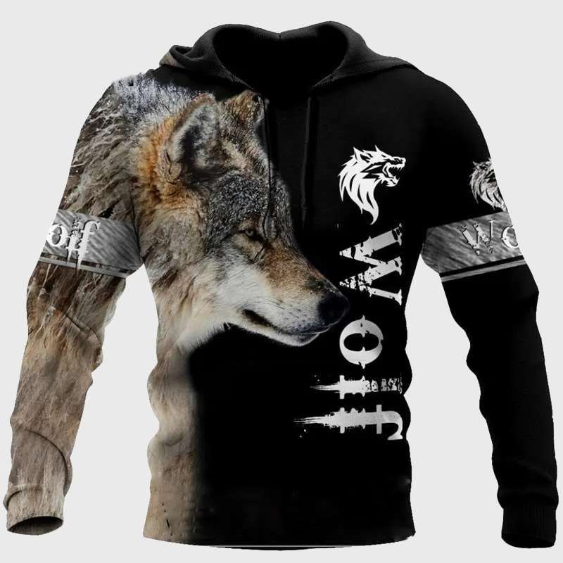 Love Wolf Hoodie - TheWildLifeJewelry