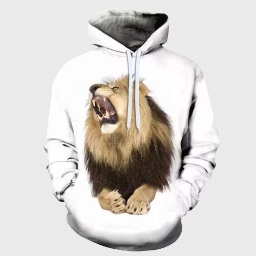 White Lion Hoodie