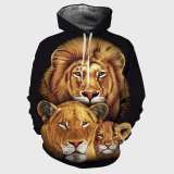 Lion Family Hoodies