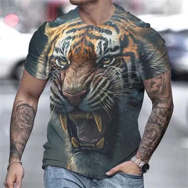 Tiger T-Shirt Mens