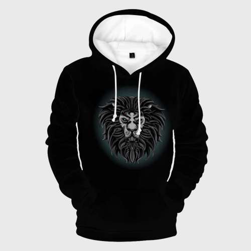 Lion Face Hoodie