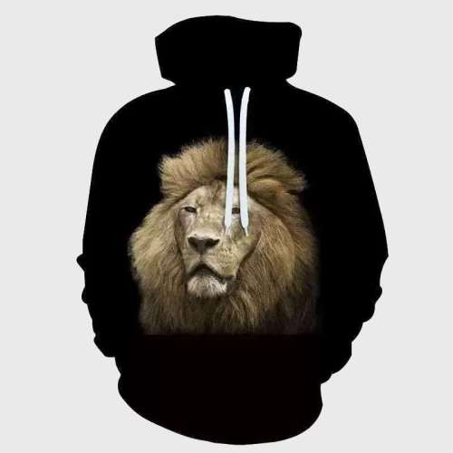 Lion Head Hoodie