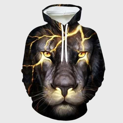 Lightning Lion Hoodie