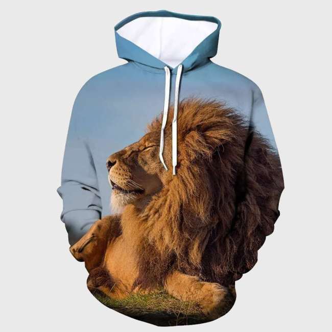 Lion Printed Hoodies