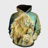 Family Matching Hoodie Lion Family Hoodie