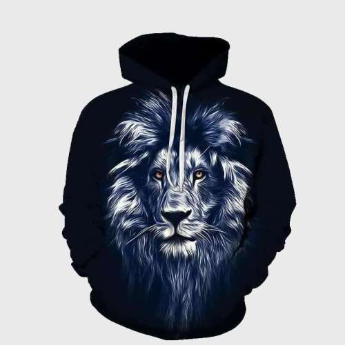 Lion Hoodie For Mens
