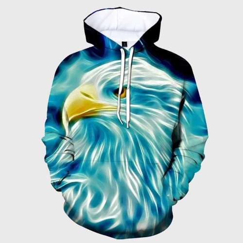 Abstract Eagle Hoodie
