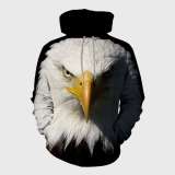 Family Matching Hoodie Eagle Face Hoodie