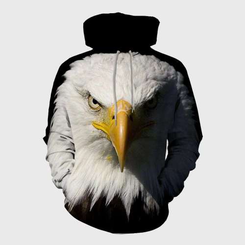 Eagle Face Hoodie