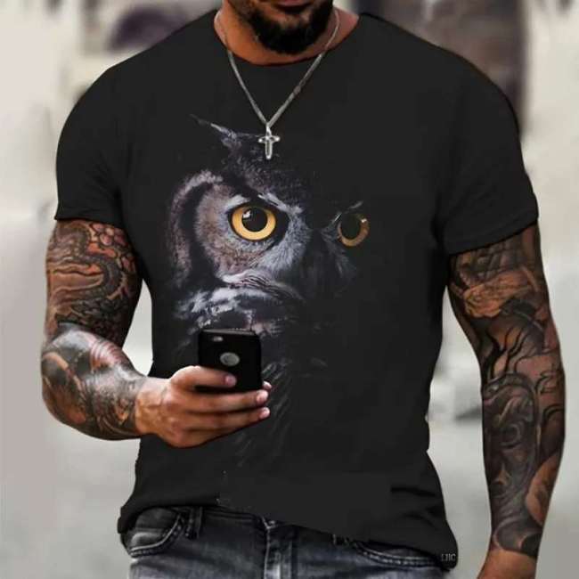 Black Owl T-Shirt