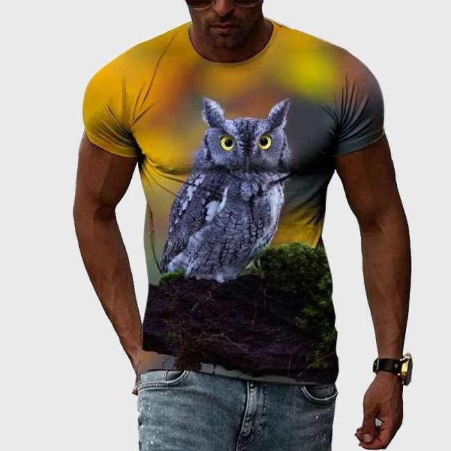 Owl Mens T-Shirt
