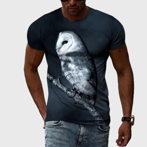 Navy Owl T-Shirt
