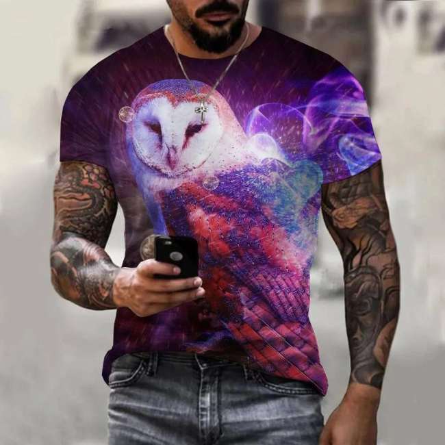 Owl Galaxy T-Shirt