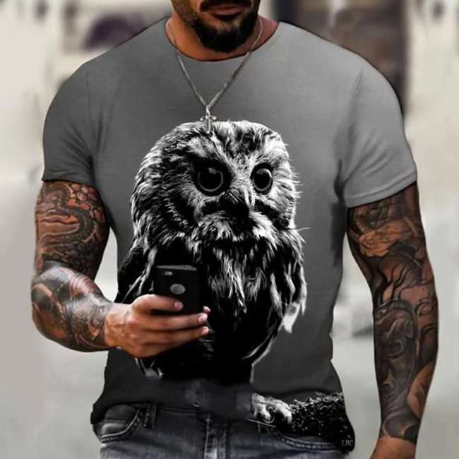 Grey Owl T-Shirt