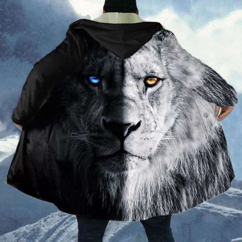 Yin Yang Lion Thick Coat