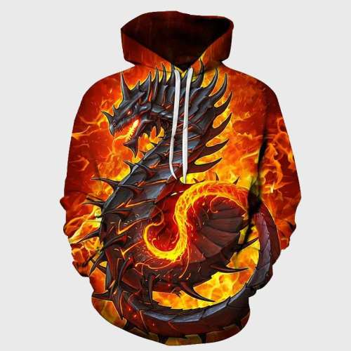 Flame Dragon Hoodie