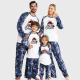 Merry Christmas Slogan Family Matching Sleepwear Pajamas Sets