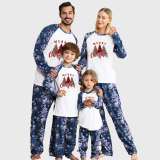 Merry Christmas Slogan Family Matching Sleepwear Pajamas Sets