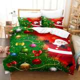 Christmas Santa Claus Bell Bedding Set