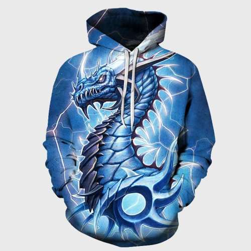 Blue Dragon Hoodie