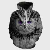 Grey Owl Hoodie