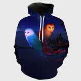 Family Matching Hoodie Owl Couples Hoodie