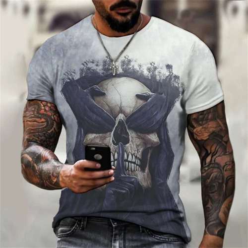 Halloween Skull T-Shirt