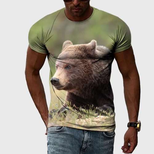Plus Size Bear T-Shirt