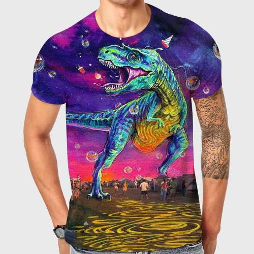 Colorful Dinosaur T-Shirt