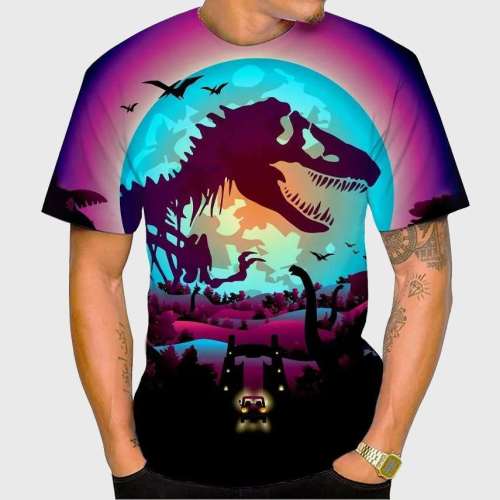 Family Matching T-shirt Cartoon Dinosaur T-Shirt