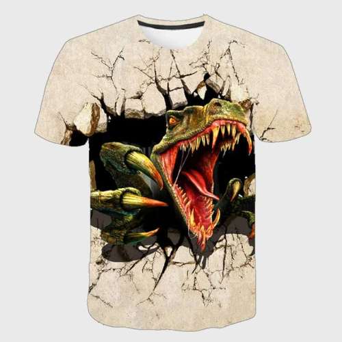 Family Matching T-shirt Scary Dinosaur T-Shirt