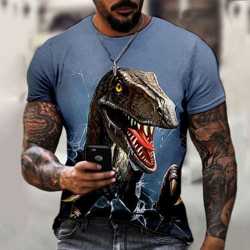 Plus Size Dinosaur T-Shirt