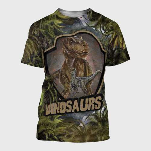 Family Matching T-shirt Casual Dinosaurs T-Shirt