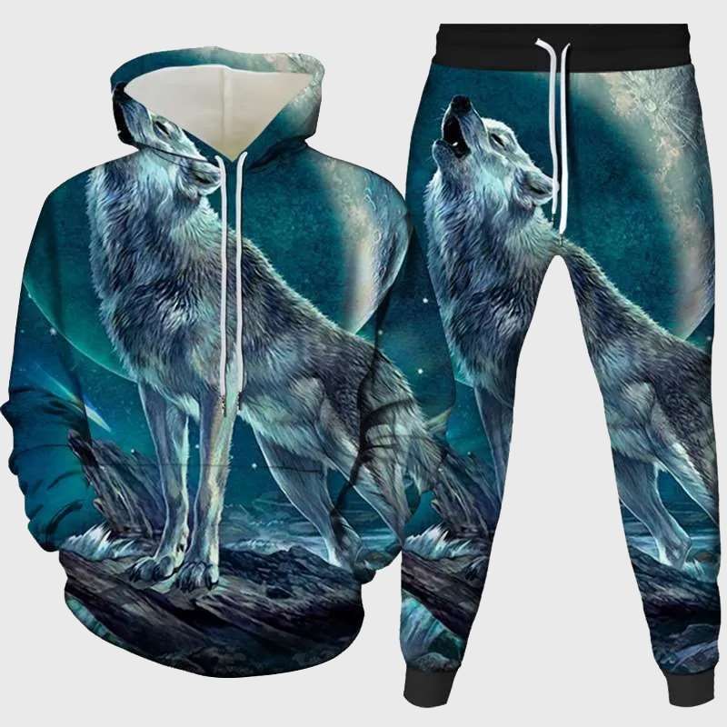 Howling wolf hoodie sale