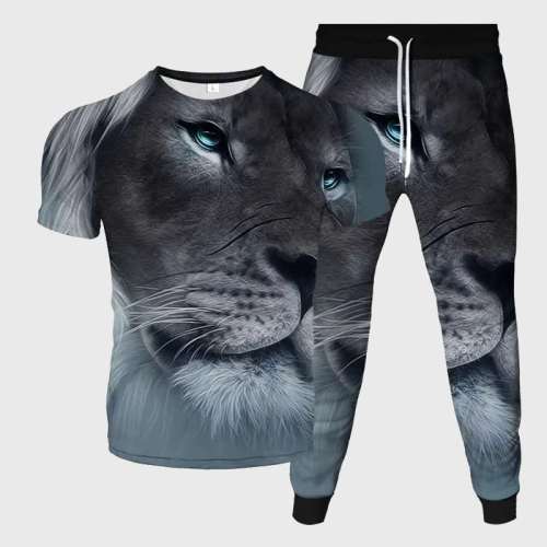 Lion Shirt Pant Set For Men