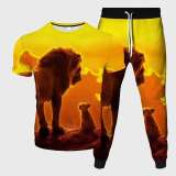 Lion King Print Shirt Pant Set