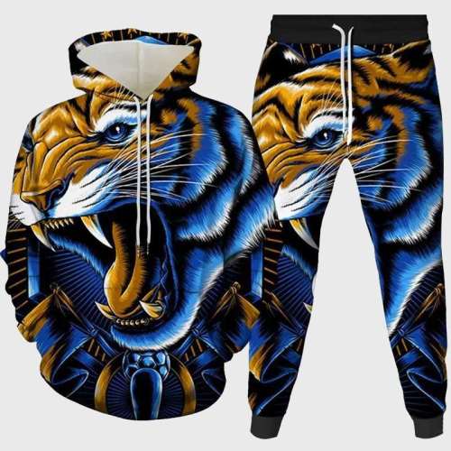Roar Tiger Hoodie Pant Set