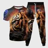 Galaxy Tiger Shirt Pant Set