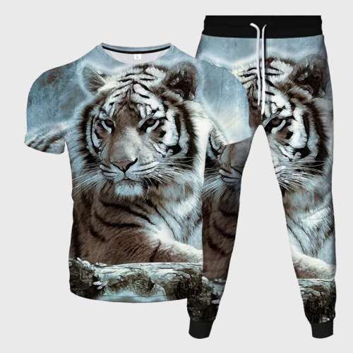 Mountain Tiger Shirt Pant Set