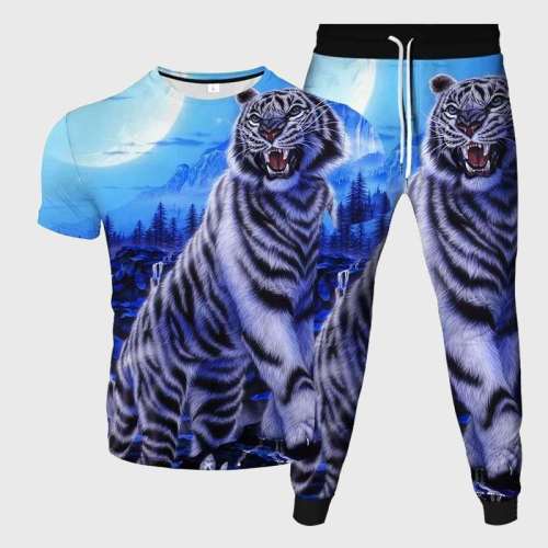 Forest Tiger Shirt Pant Set