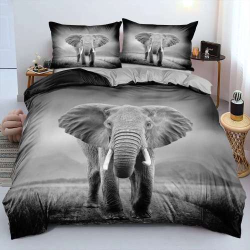 Grey Elephant Bedding