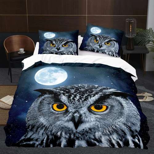 Owl Moon Bedding