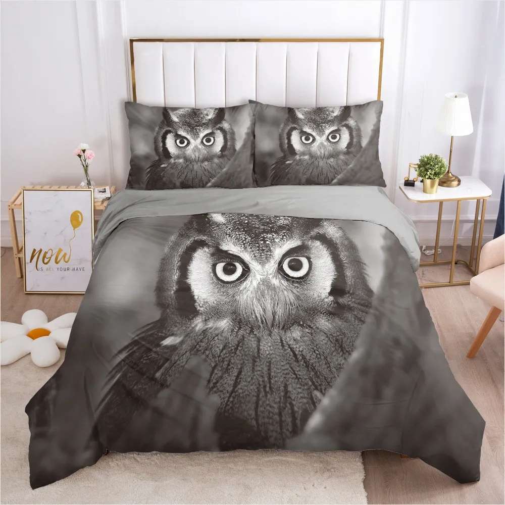 Owl print hotsell bed sheets