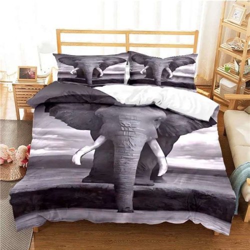Animal Elephant Bedding Cover