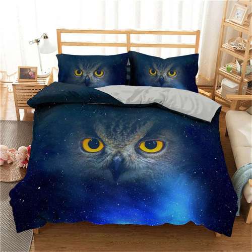 Galaxy Owl Bedding Sets
