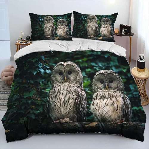 Owl Lovers Bedding Set