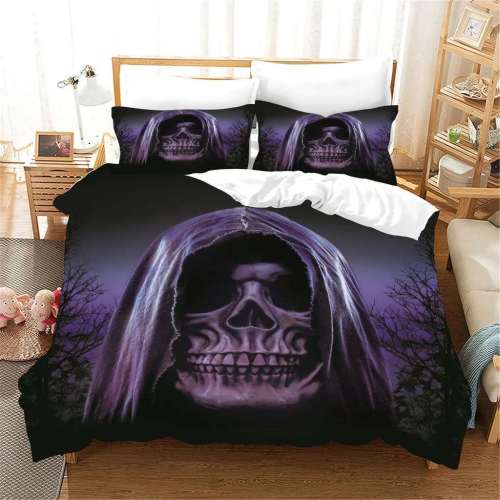 Dark Skull Duvet Cover