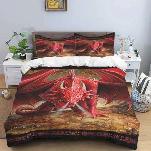 Angry Dragon Bedding Cover