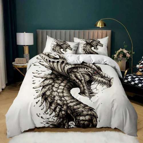 White Dragon Bedding