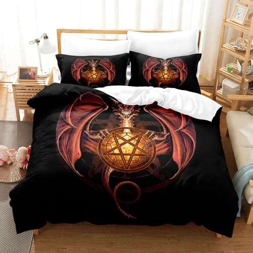 Spiritual Dragon Bedding Set